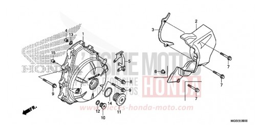 A.C. GENERATOR COVER NC700SD de 2013